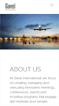 Mobile Screenshot of gavelintl.com